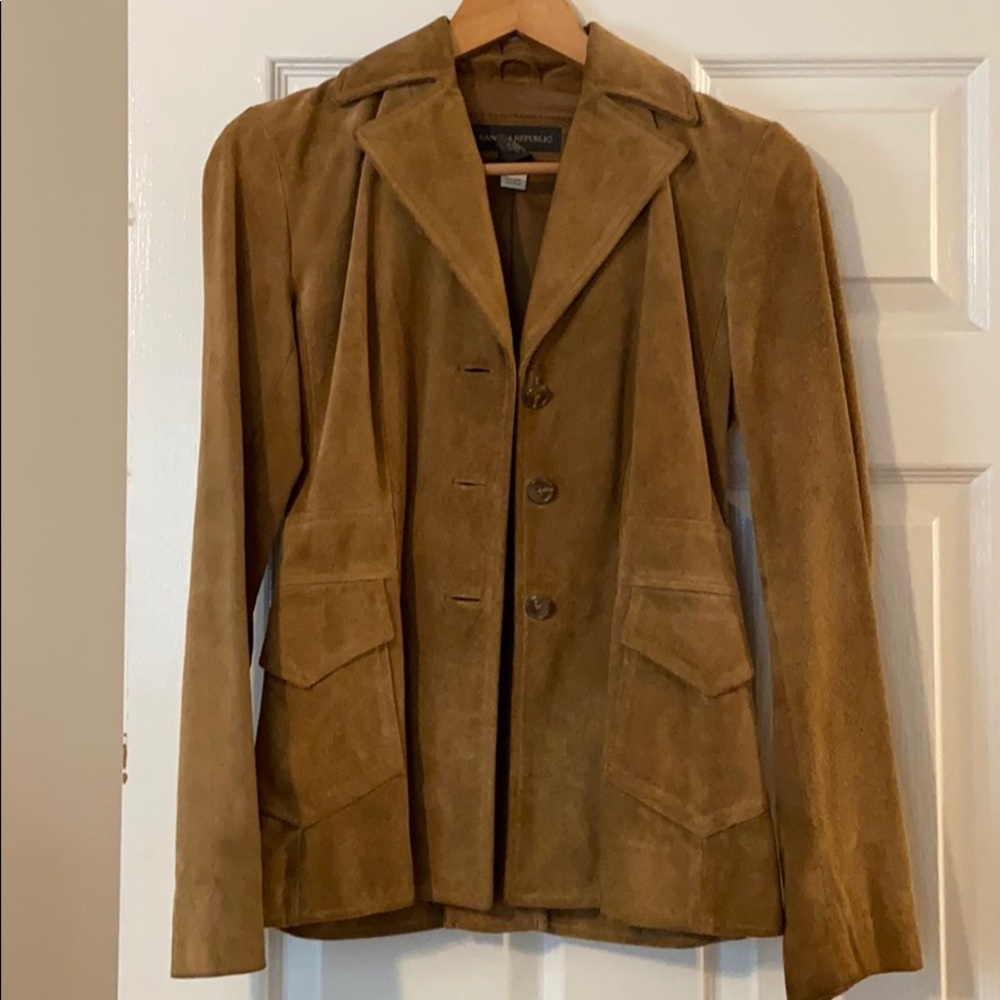 Brown suade jacket
